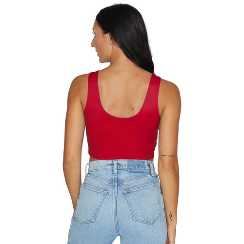 San Diego State Red Crop Top