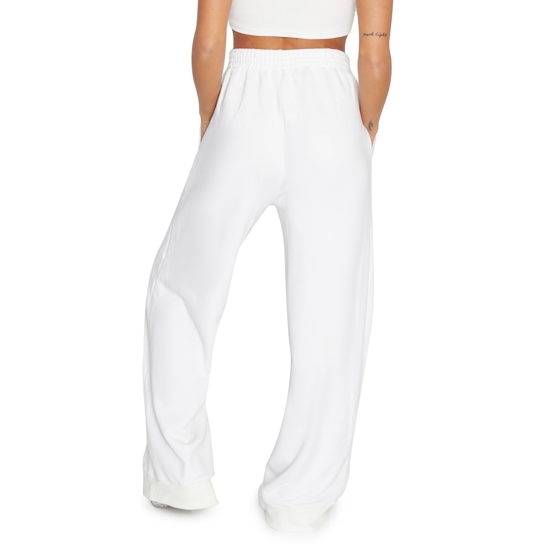 Maryland Terps White Bandana Flare Sweatpants