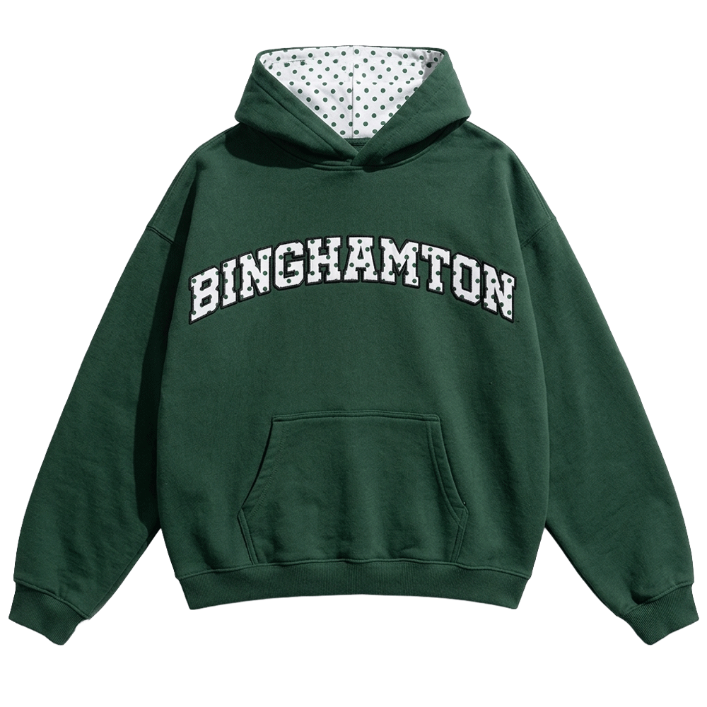 Binghamton Polka Dot Hoodie