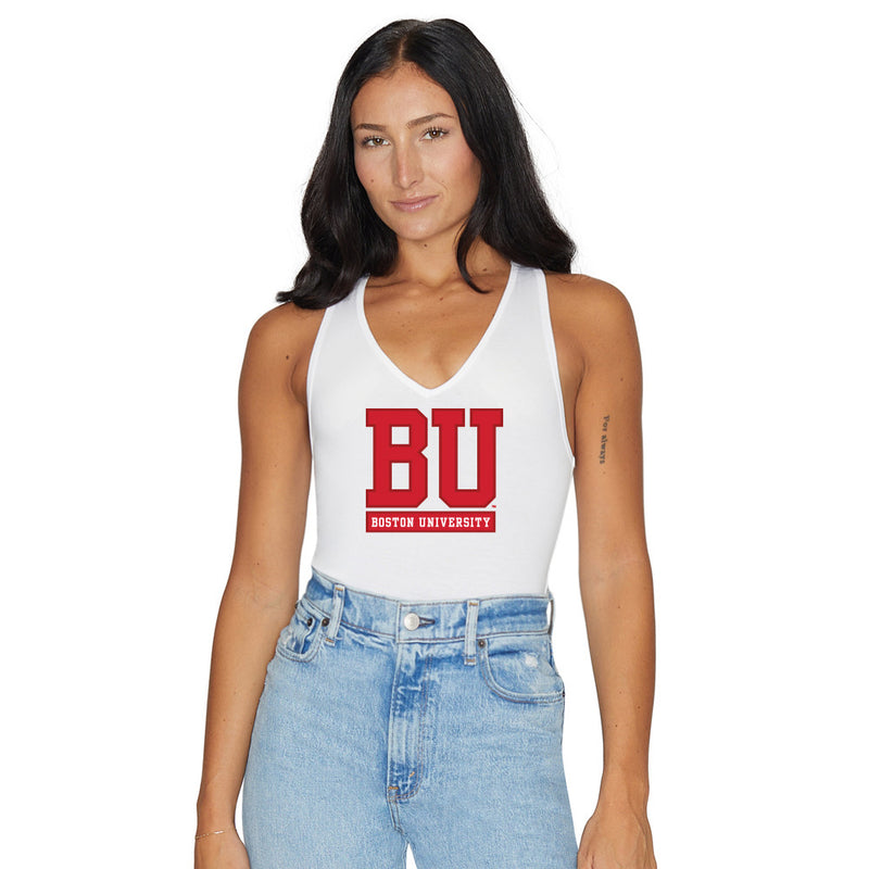 Boston University White Bodysuit