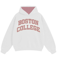 Boston College Gingham Hoodie