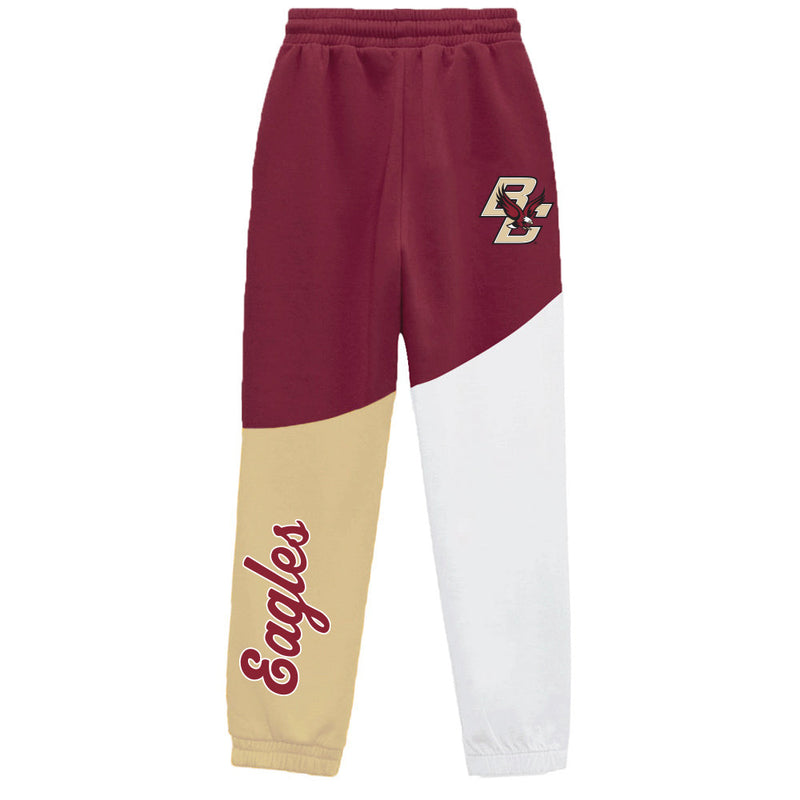 Boston College Color Block Joggers