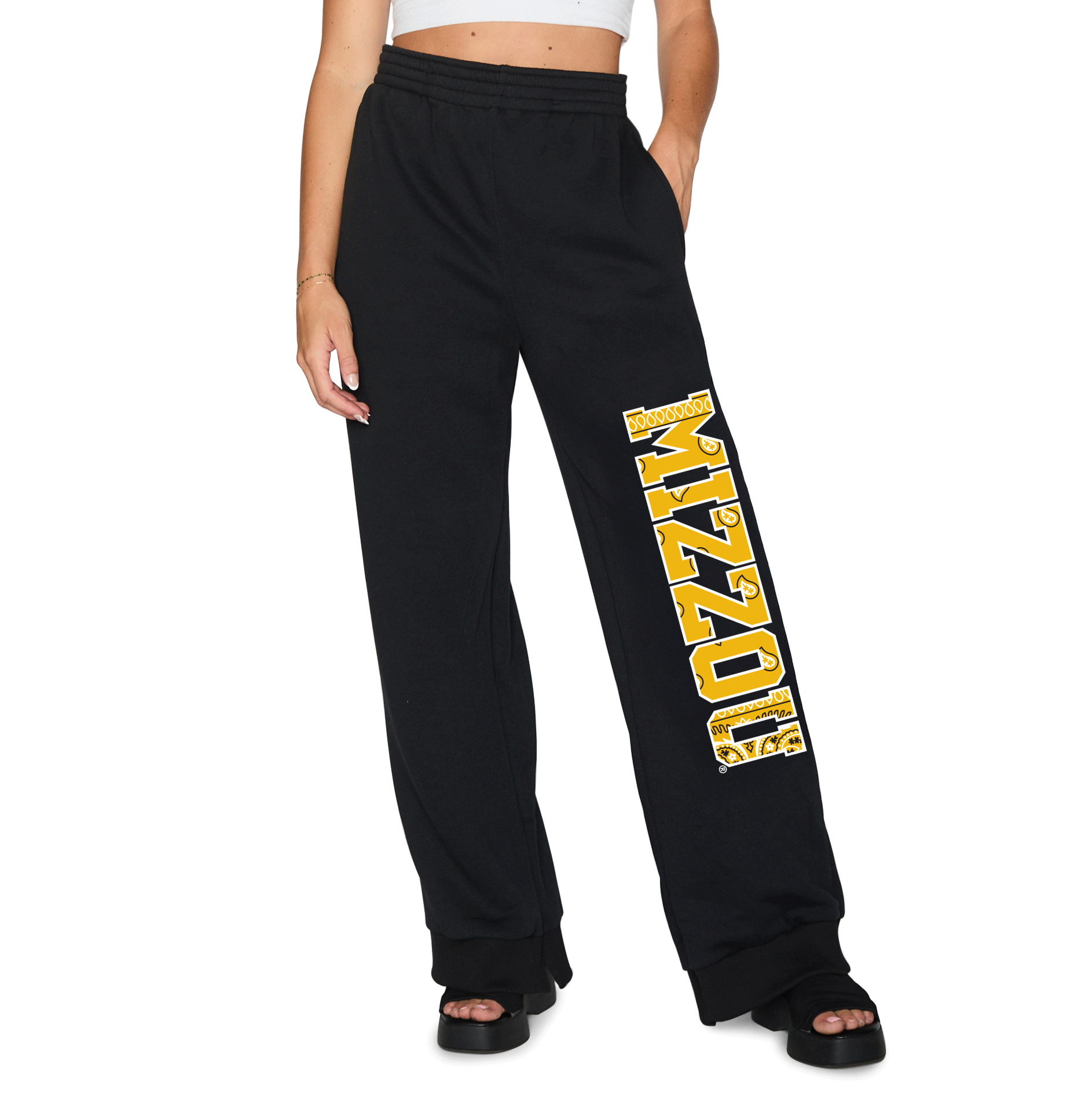 Mizzou Bandana Flare Sweatpants