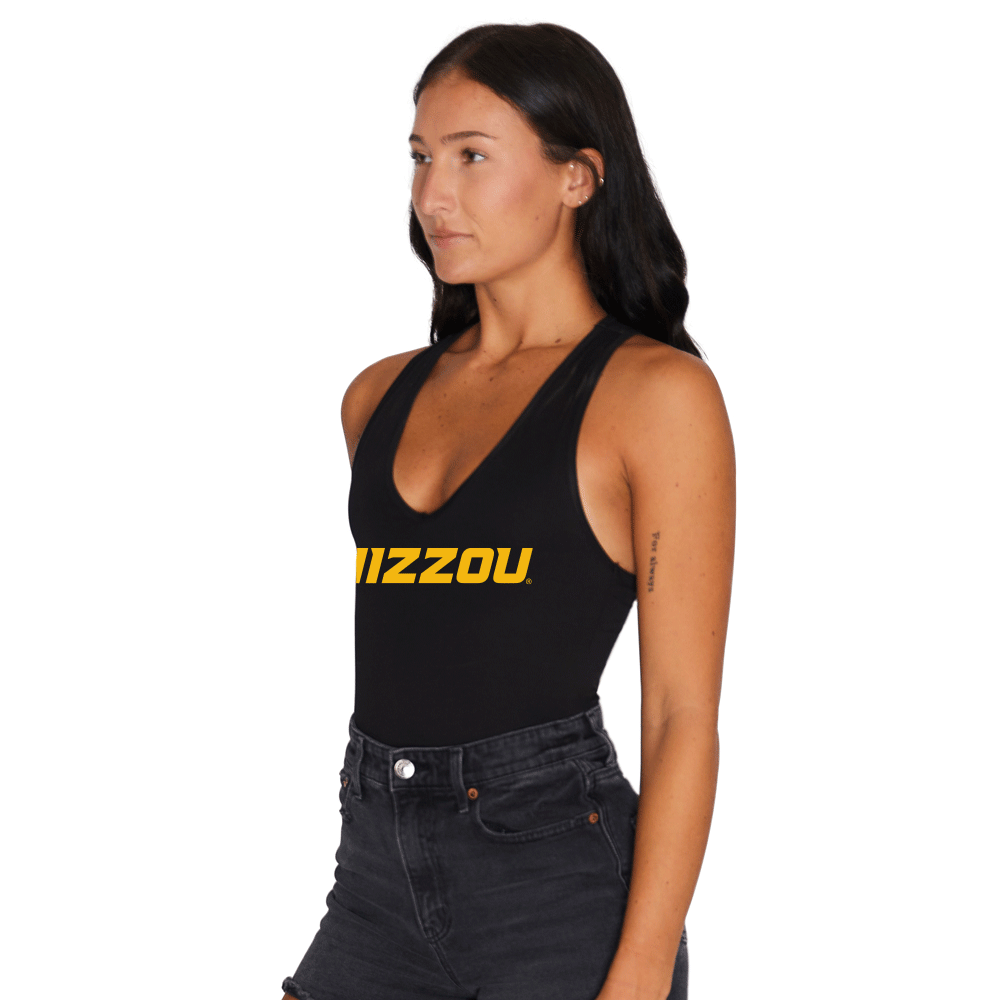 Mizzou Black Bodysuit