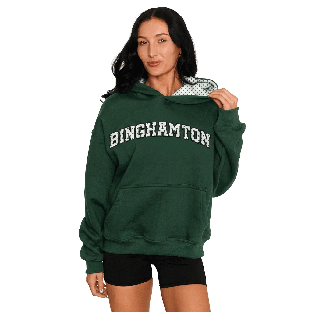 Binghamton Polka Dot Hoodie