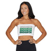 Binghamton Bearcats White Bandeau Top