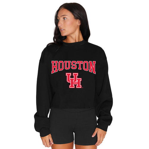 University of Houston Black Crewneck