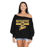 Mizzou Off the Shoulder Sweatshirt