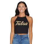 Tulsa Black Halter Top