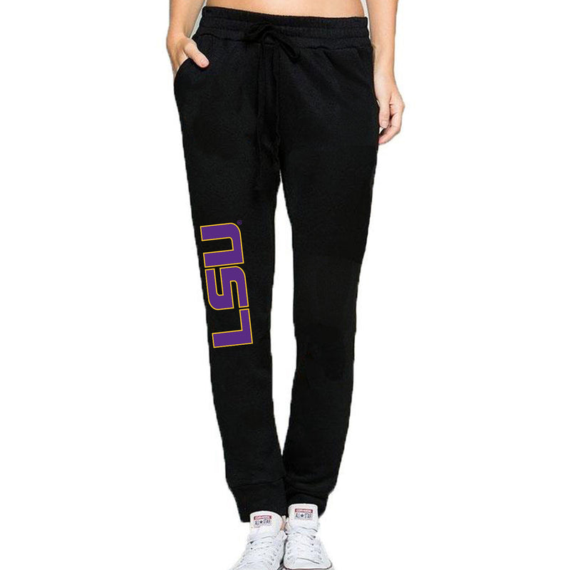 LSU Black Joggers