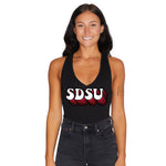 San Diego State Aztecs Black Bodysuit