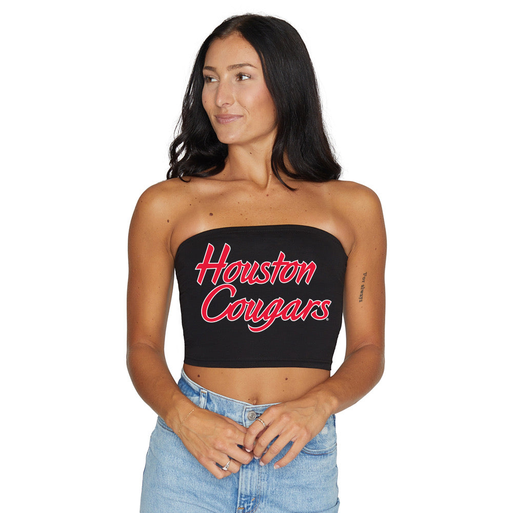 University of Houston Black Tube Top