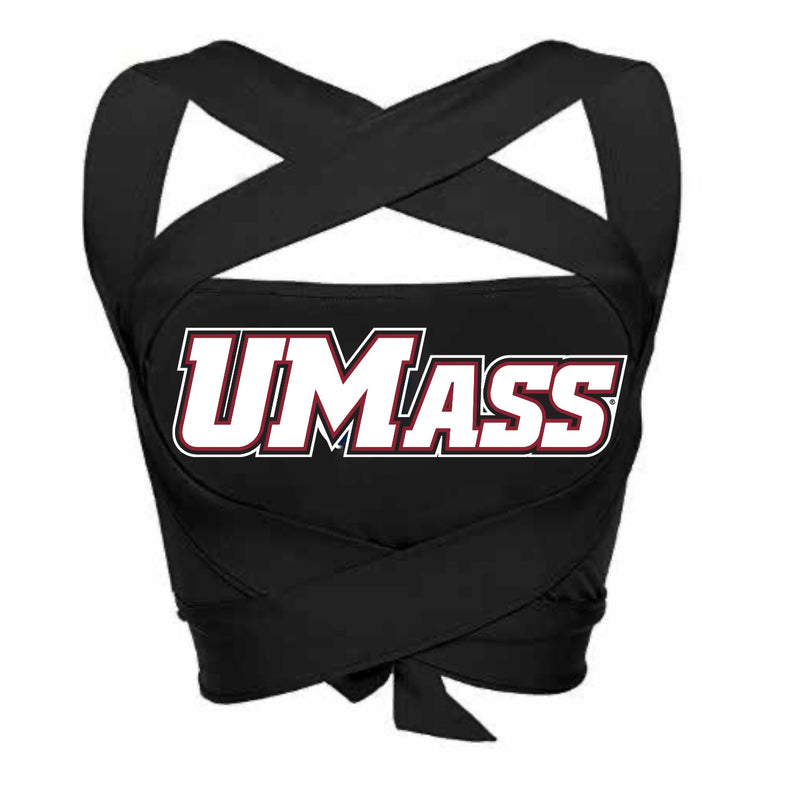 UMass Black Multi Way Bandeau