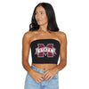 Mississippi State Black Tube Top