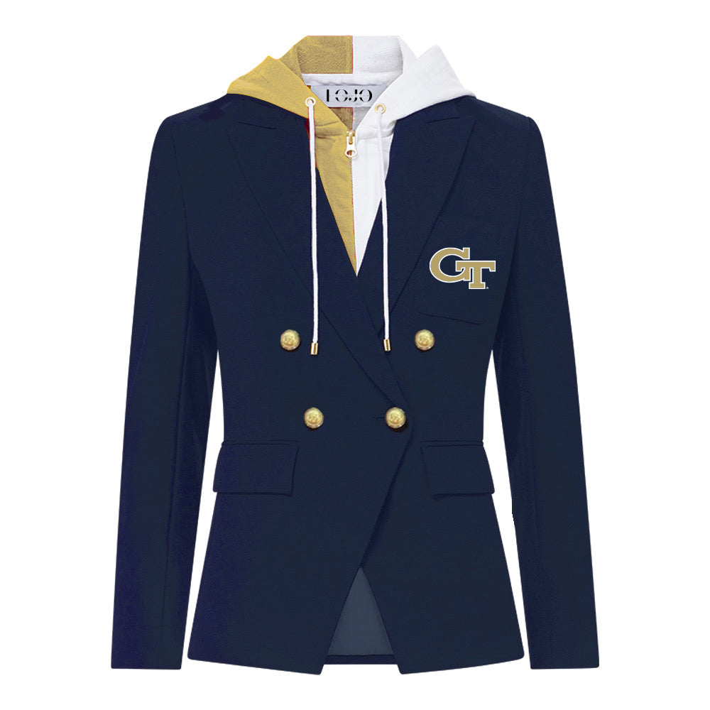 Georgia Tech Hooded Blazer Jacket