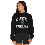 Coastal Carolina Black Crewneck