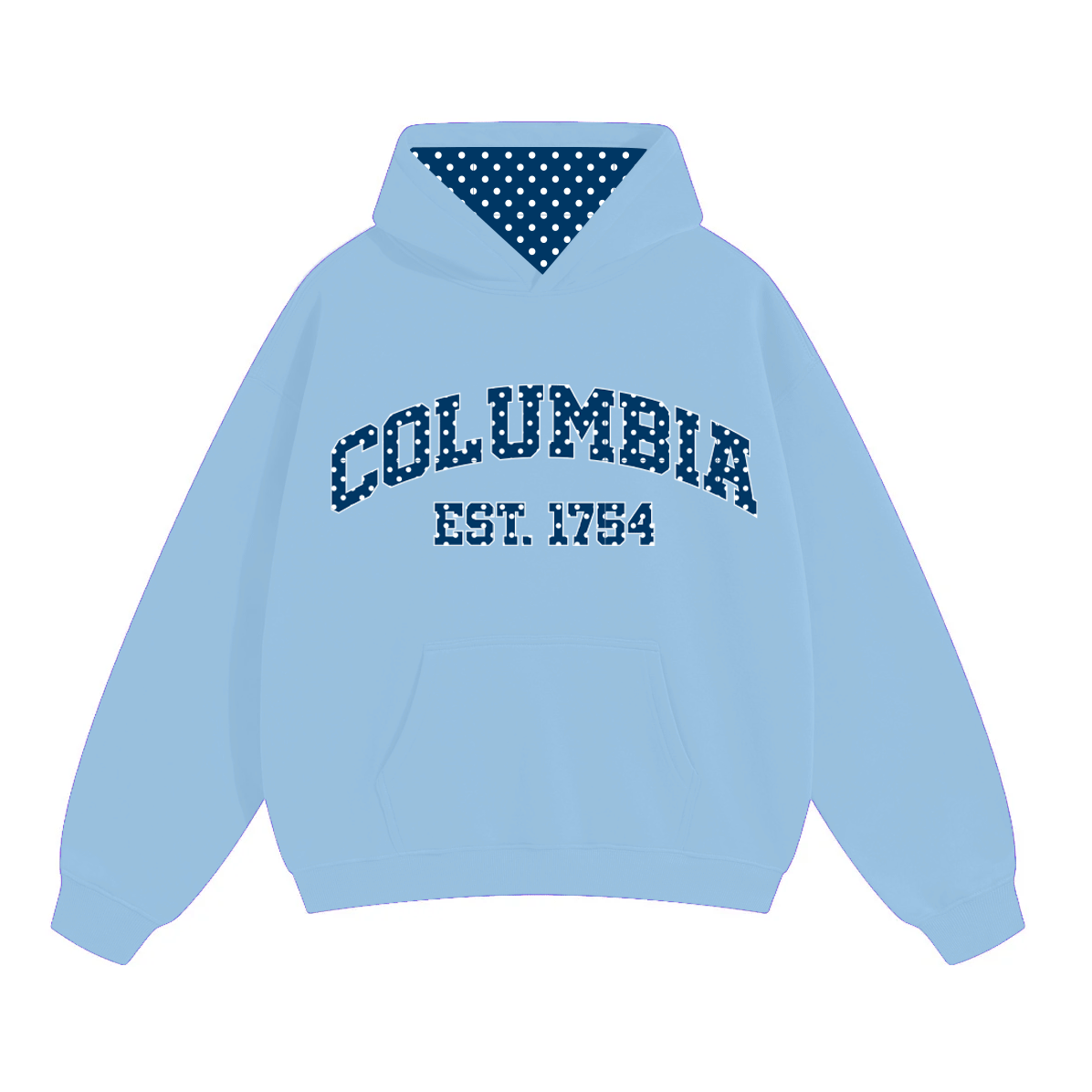 Columbia University Polka Dot Hoodie