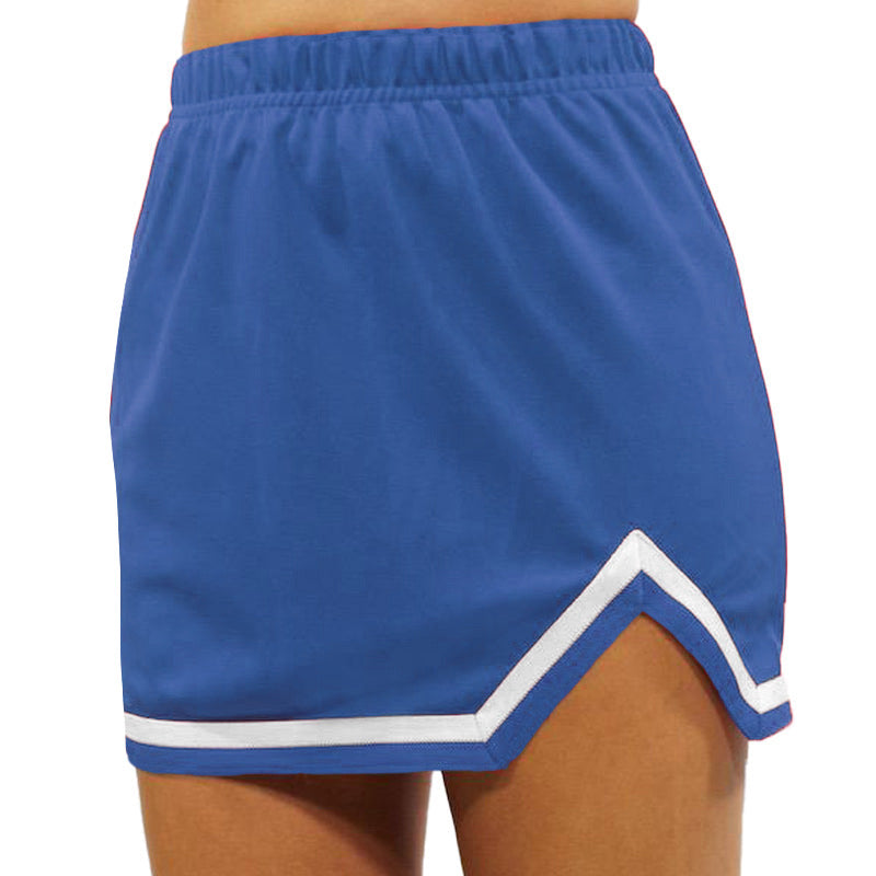 Blue & White V-Cut Tailgate Skirt