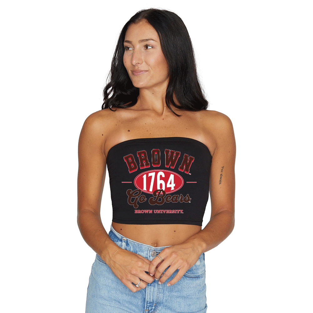 Brown University Black Tube Top
