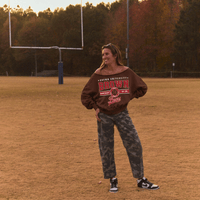 Brown University Off the Shoulder Sweatshirt