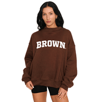Brown University Mock Neck Sweatshirt