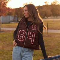 Brown University Puffer Vest