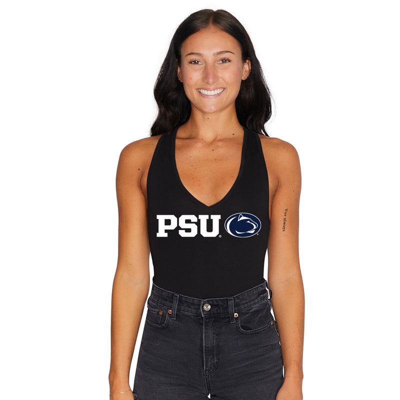 Penn State PSU Black Bodysuit