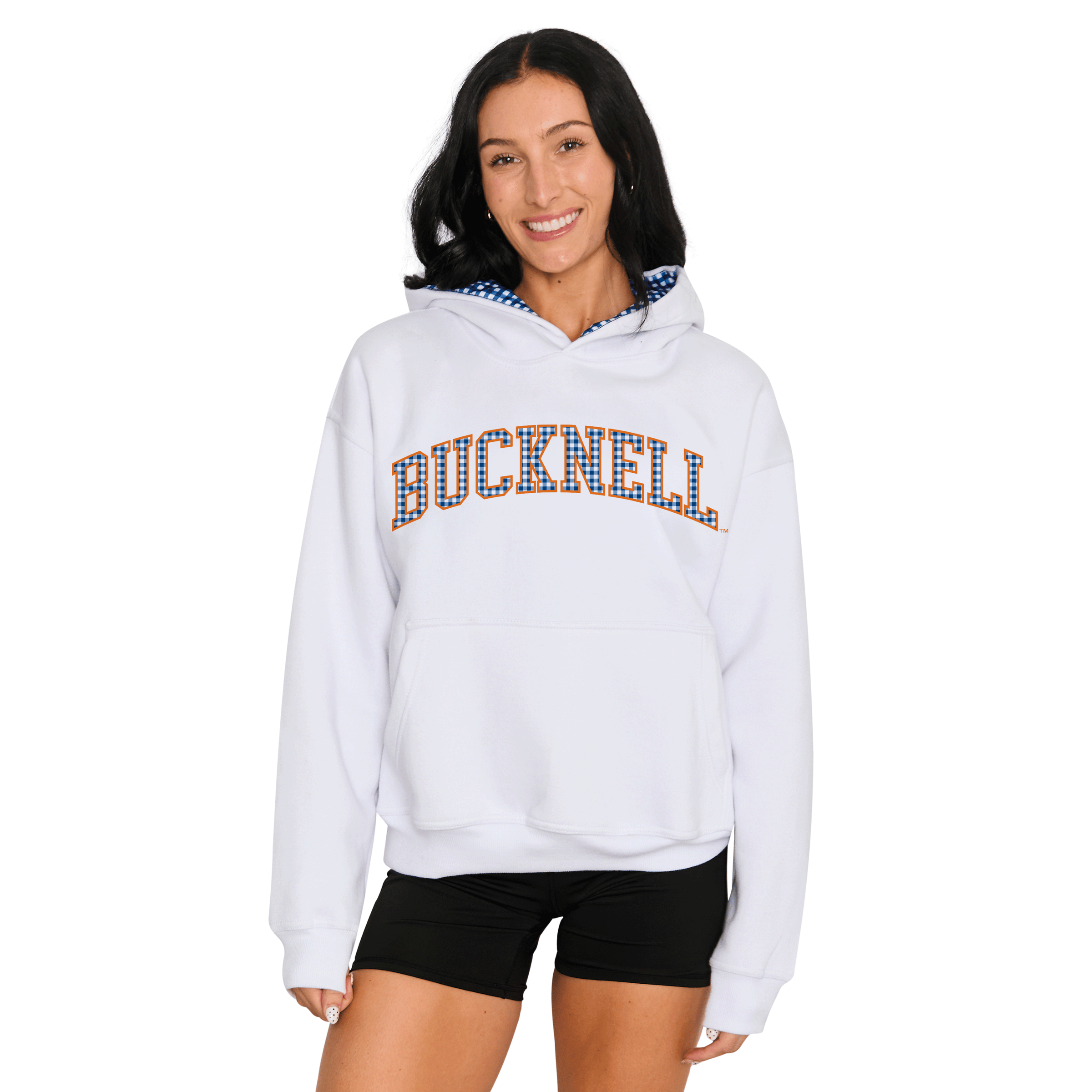Bucknell Gingham Hoodie