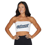 Bucknell White Bandeau Top
