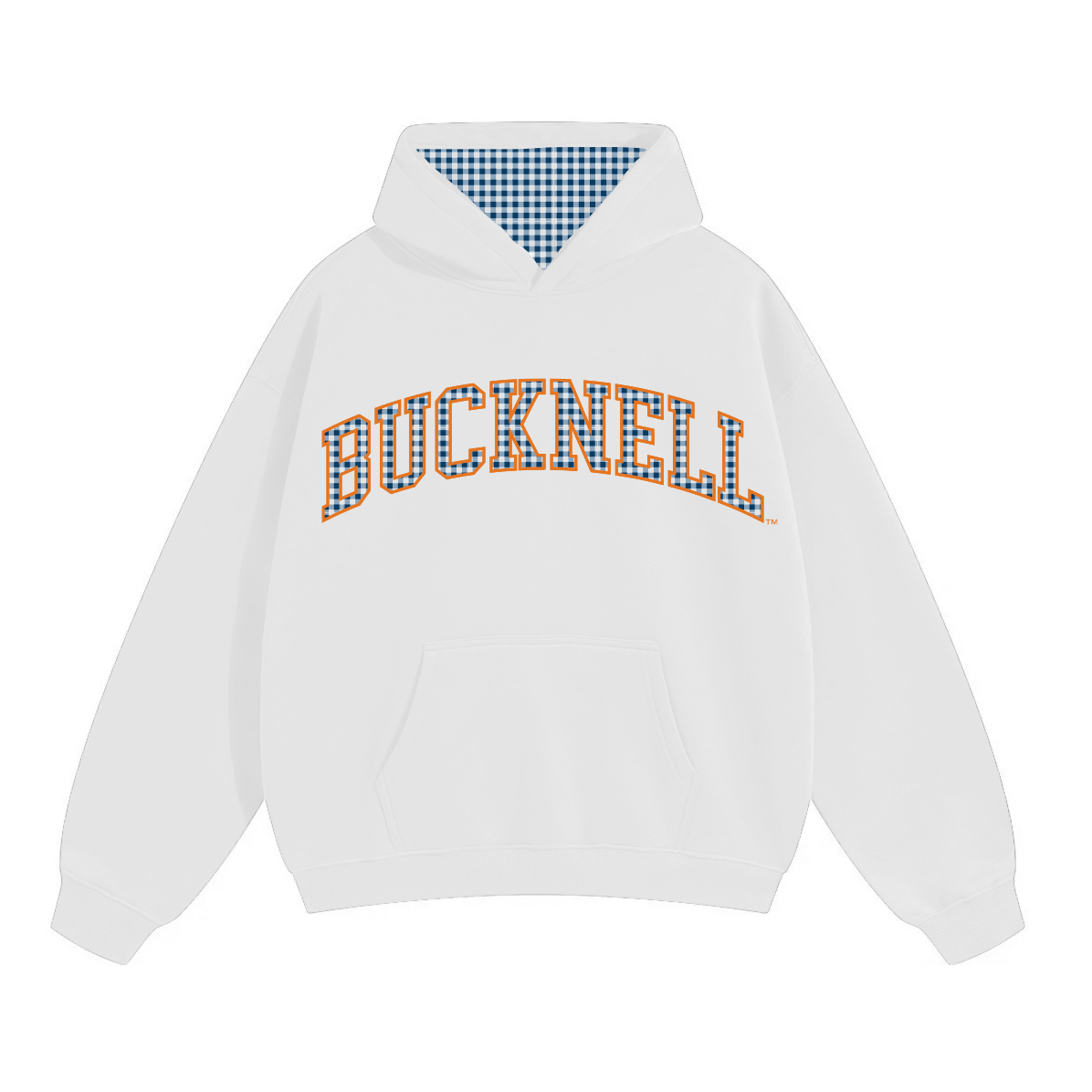 Bucknell Gingham Hoodie