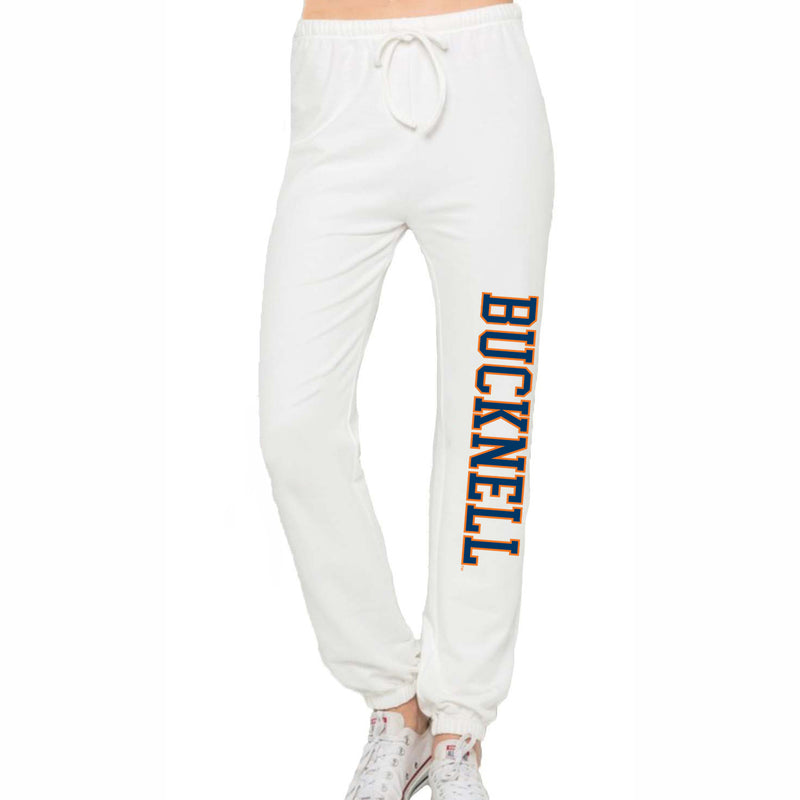 Bucknell White Joggers