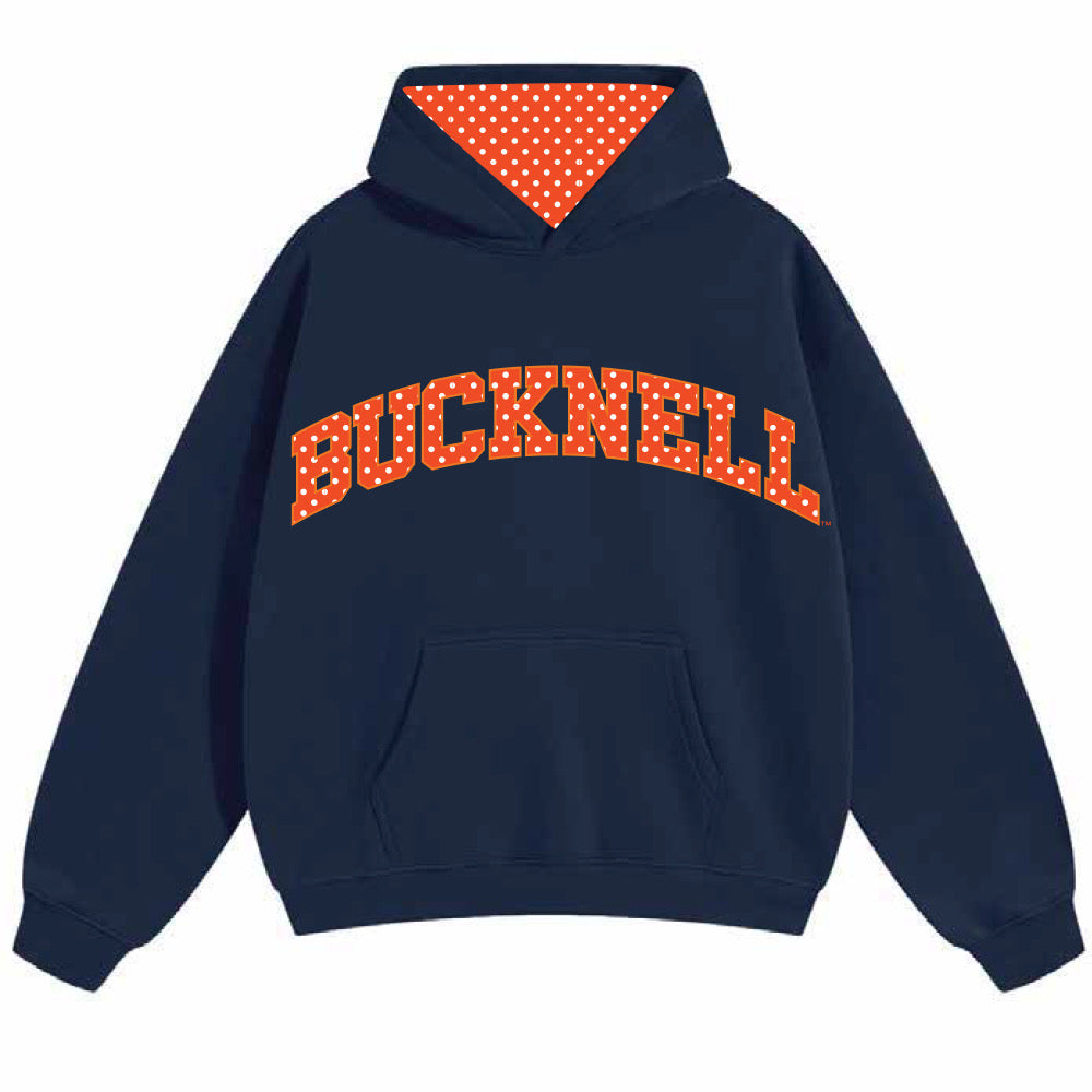 Bucknell Polka Dot Hoodie