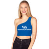 Buffalo Bulls Blue One Shoulder Top