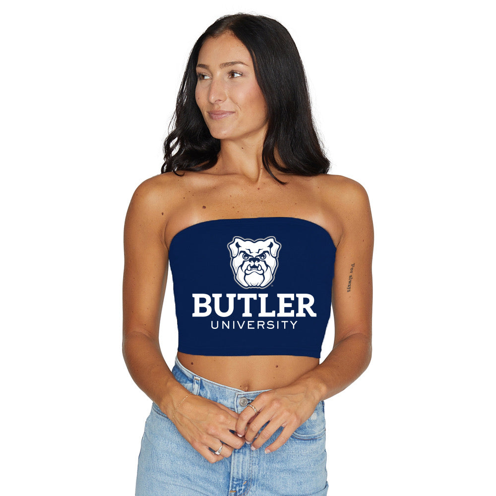 Butler Navy Tube Top