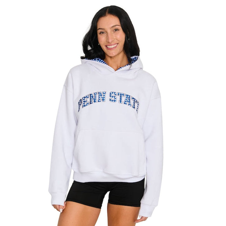 Penn State Gingham Hoodie