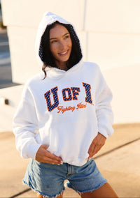 Illinois Fighting Illini Polka Dot Hoodie