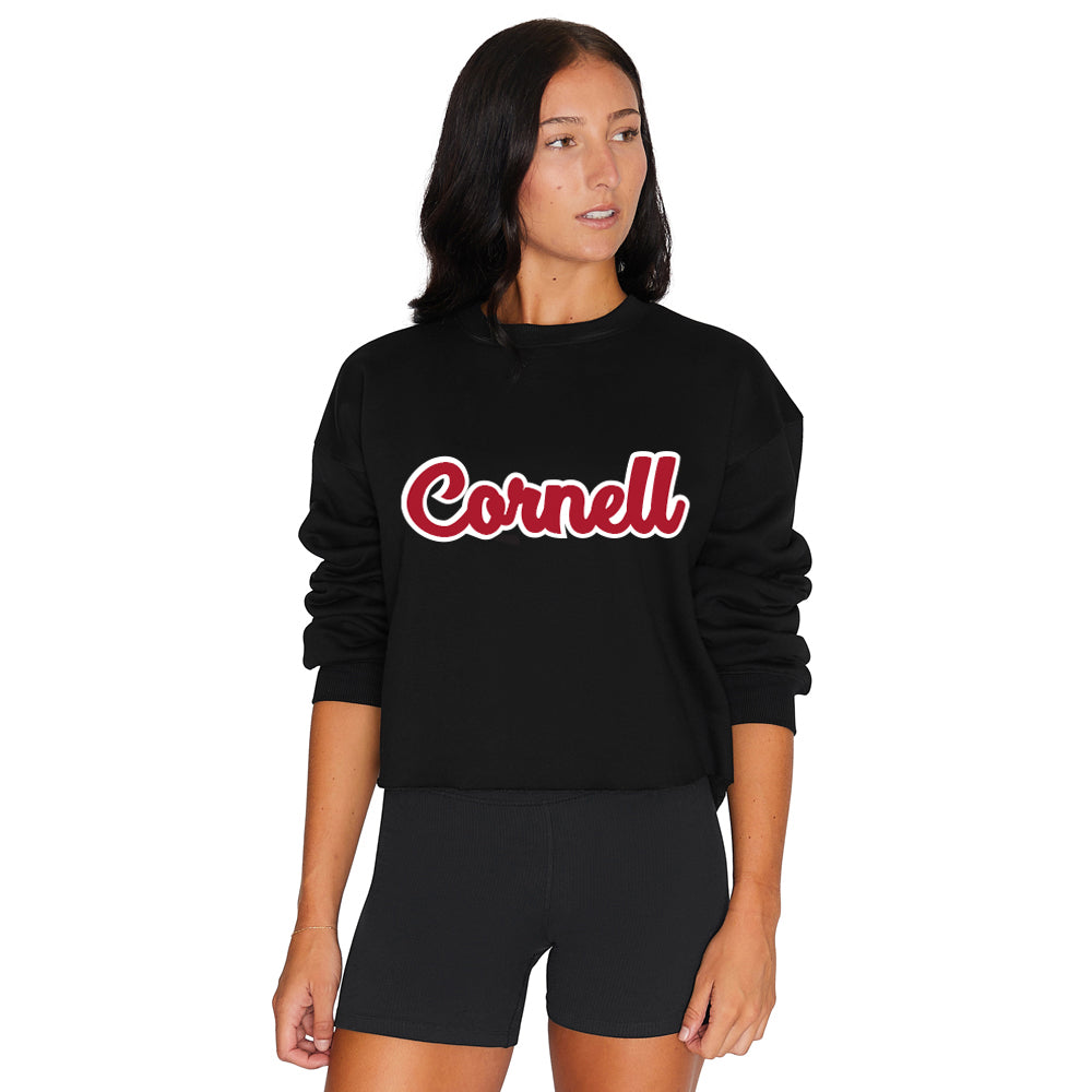 Cornell Cursive Crewneck