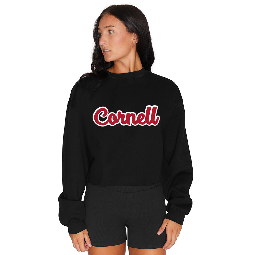Cornell Cursive Crewneck