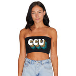 Coastal Carolina Black Bandeau Top