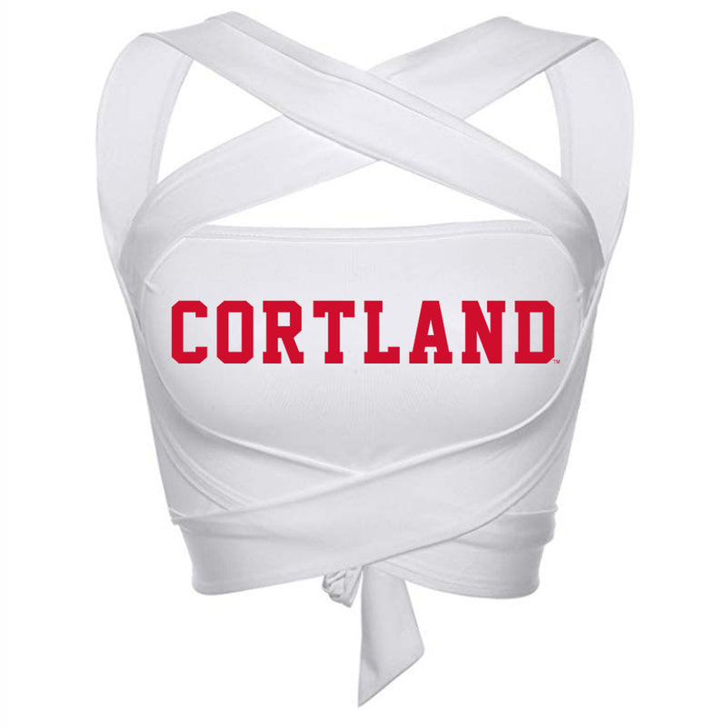 Cortland White Multi Way Bandeau