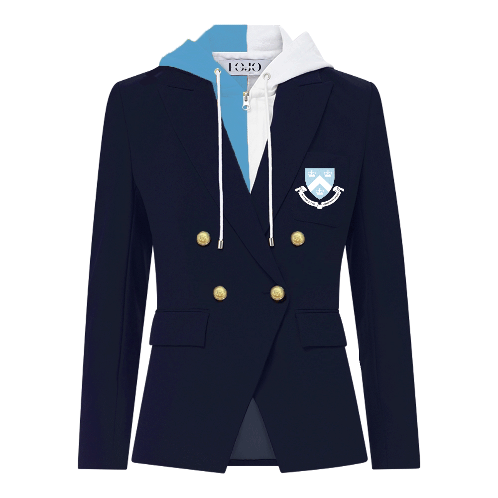Columbia University Hooded Blazer Jacket