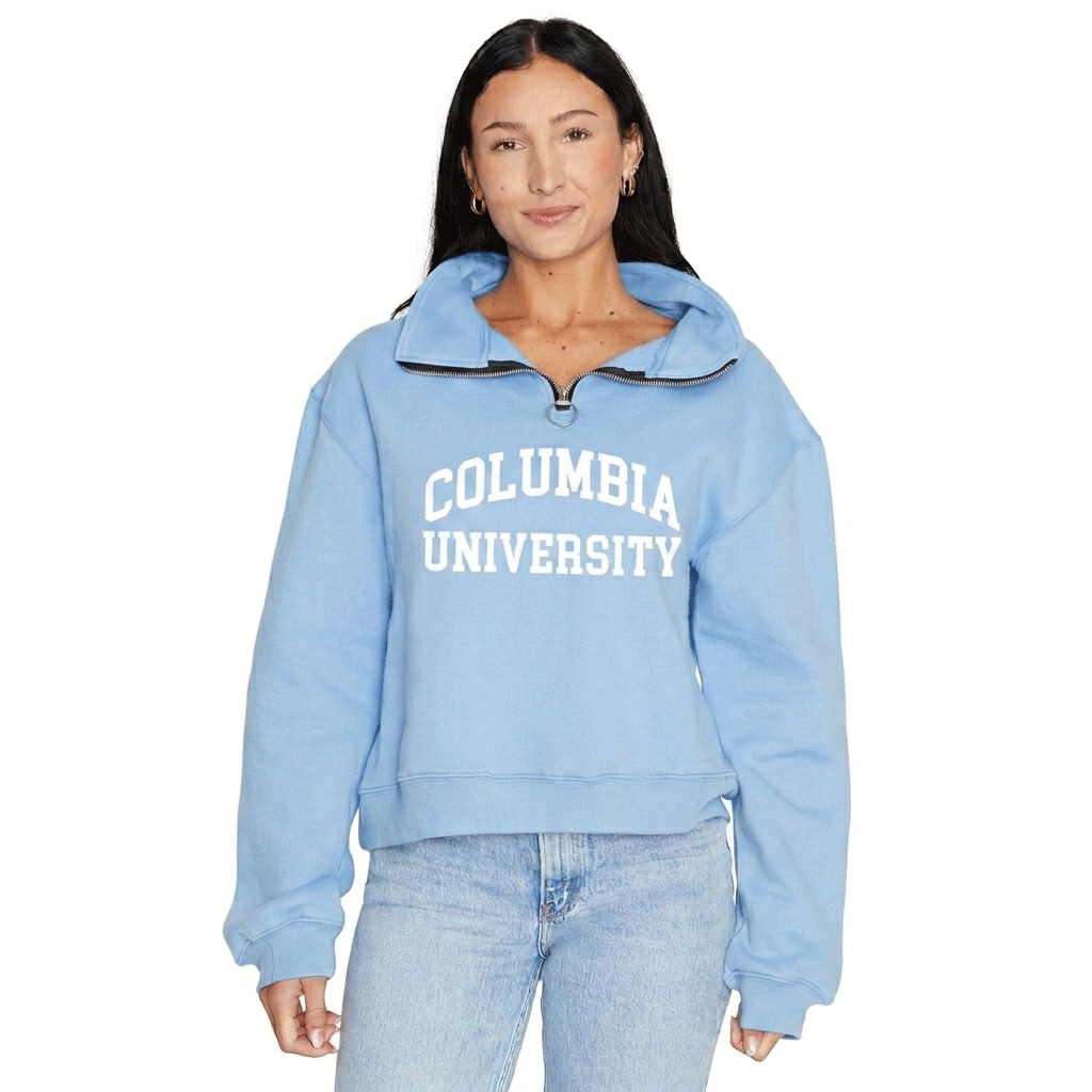 Columbia University Quarter Zip Sweatshirt