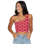 Cornell Red One Shoulder Top
