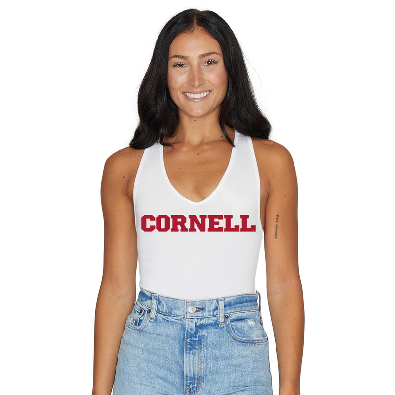 Cornell White Bodysuit