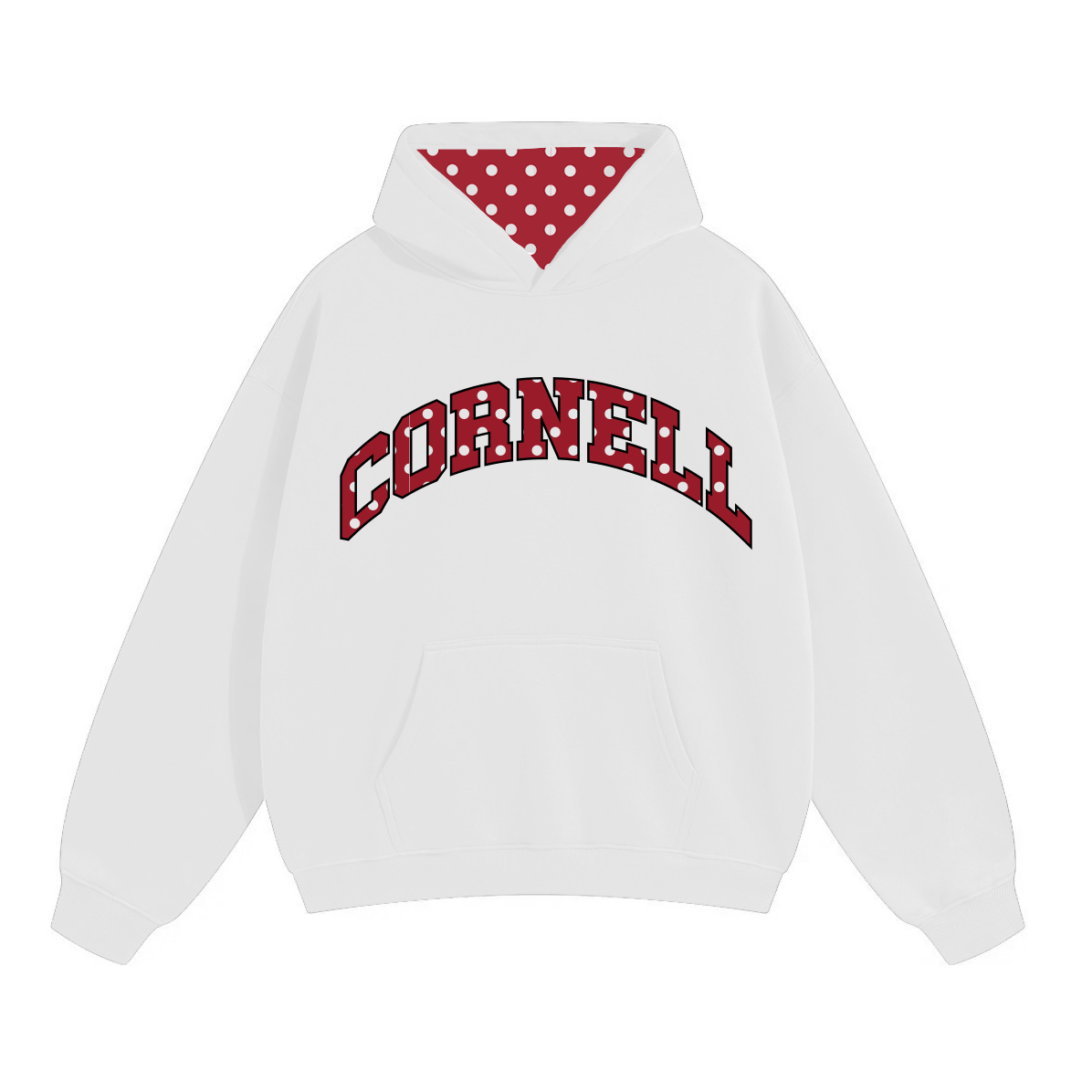 Cornell Polka Dot Hoodie