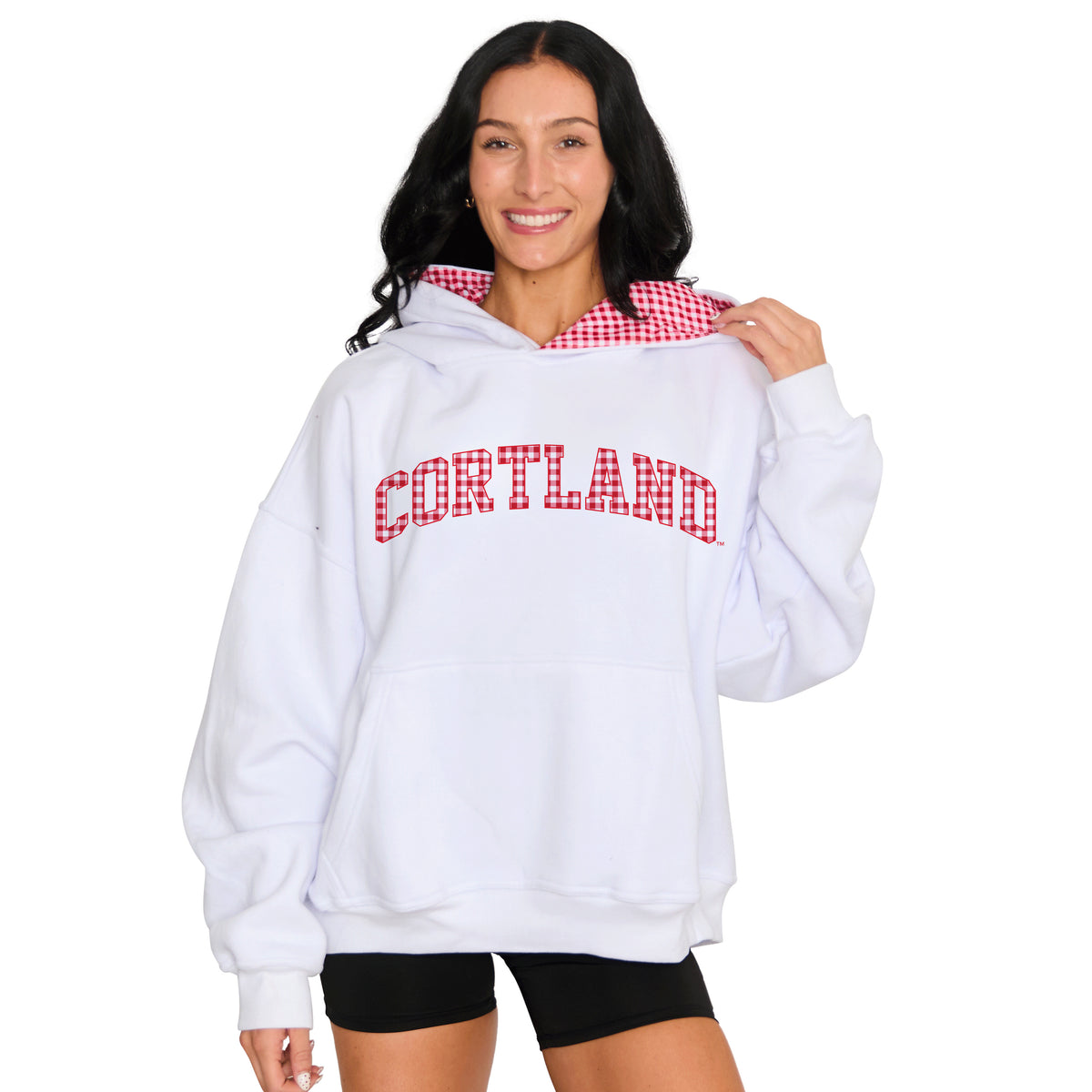 Cortland Gingham Hoodie