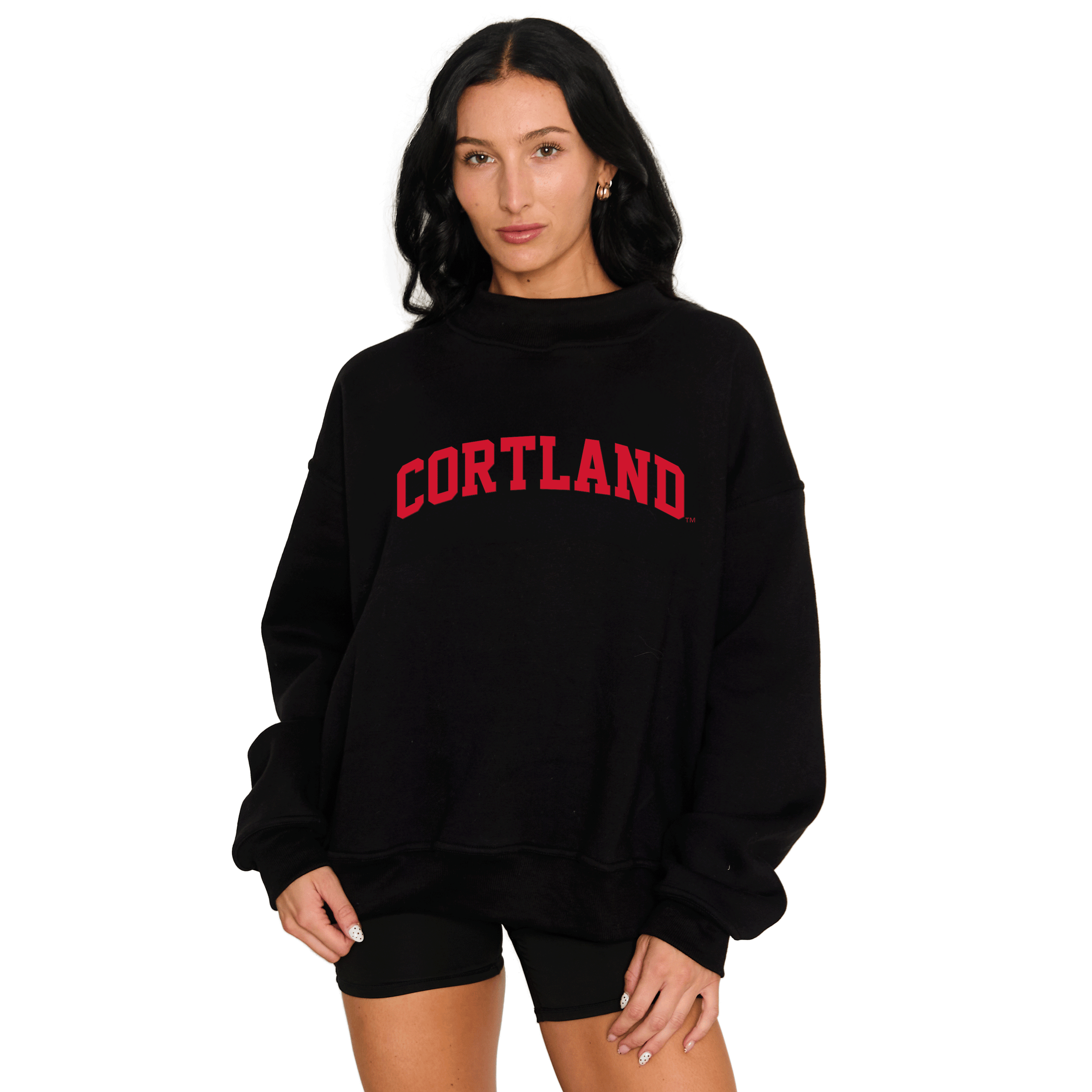 Cortland Mock Neck Sweatshirt
