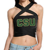 Colorado State Black Multi Way Bandeau Top