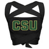 Colorado State Black Multi Way Bandeau Top