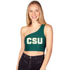 Colorado State Green One Shoulder Top